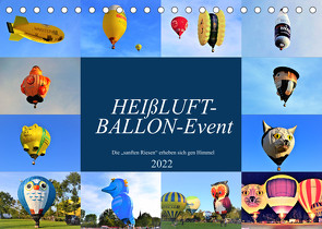 HEIßLUFT-BALLON-Event (Tischkalender 2022 DIN A5 quer) von Klünder,  Günther