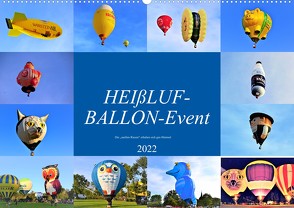 HEIßLUFT-BALLON-Event (Wandkalender 2022 DIN A2 quer) von Klünder,  Günther