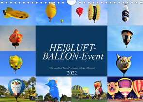 HEIßLUFT-BALLON-Event (Wandkalender 2022 DIN A4 quer) von Klünder,  Günther