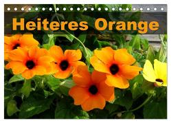 Heiteres Orange (Tischkalender 2024 DIN A5 quer), CALVENDO Monatskalender von und Michael Schilling,  Linda