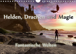 Helden, Drachen und Magie (Wandkalender 2019 DIN A4 quer) von Schröder,  Karsten