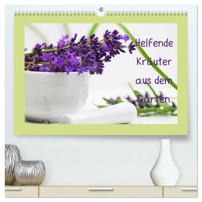 Helfende Kräuter aus dem Garten (hochwertiger Premium Wandkalender 2024 DIN A2 quer), Kunstdruck in Hochglanz von Design Fotografie by Tanja Riedel,  Avianaarts