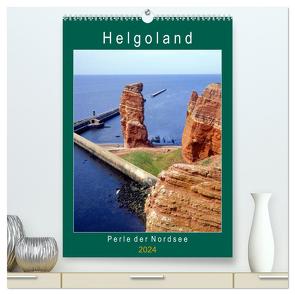 Helgoland, Perle der Nordsee (hochwertiger Premium Wandkalender 2024 DIN A2 hoch), Kunstdruck in Hochglanz von Reupert,  Lothar