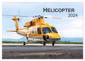 Helicopter 2024 (Wandkalender 2024 DIN A2 quer), CALVENDO Monatskalender von Neubert,  Jens