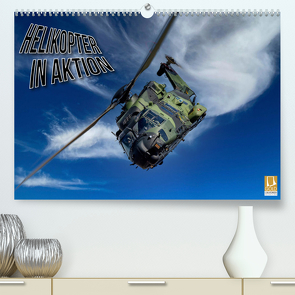 Helikopter in Aktion (Premium, hochwertiger DIN A2 Wandkalender 2024, Kunstdruck in Hochglanz) von Engelke,  Björn