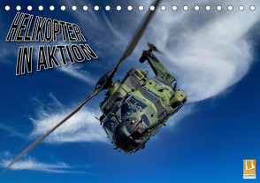 Helikopter in Aktion (Tischkalender 2024 DIN A5 quer), CALVENDO Monatskalender von Engelke,  Björn
