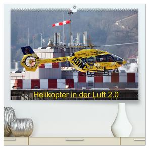 Helikopter in der Luft 2.0 (hochwertiger Premium Wandkalender 2024 DIN A2 quer), Kunstdruck in Hochglanz von Hansen,  Matthias
