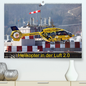 Helikopter in der Luft 2.0 (Premium, hochwertiger DIN A2 Wandkalender 2023, Kunstdruck in Hochglanz) von Hansen,  Matthias