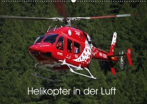 Helikopter in der Luft (Wandkalender 2018 DIN A2 quer) von Hansen,  Matthias