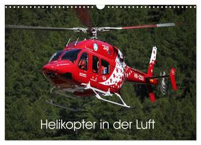 Helikopter in der Luft (Wandkalender 2024 DIN A3 quer), CALVENDO Monatskalender von Hansen,  Matthias