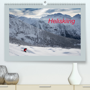 Heliskiing (Premium, hochwertiger DIN A2 Wandkalender 2021, Kunstdruck in Hochglanz) von www.franzfaltermaier.com