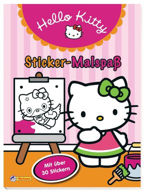 Hello Kitty: Sticker-Malspaß von Hello Kitty