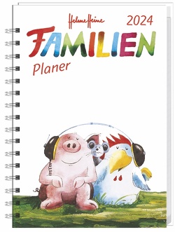 Helme Heine Familienplaner-Buch A5 2024 von Helme,  Heine