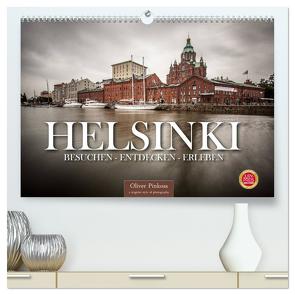 Helsinki / Besuchen – Entdecken – Erleben (hochwertiger Premium Wandkalender 2024 DIN A2 quer), Kunstdruck in Hochglanz von Pinkoss,  Oliver