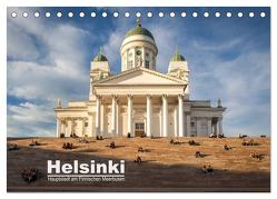 Helsinki – Hauptstadt am Finnischen Meerbusen (Tischkalender 2024 DIN A5 quer), CALVENDO Monatskalender von Preißler,  Norman