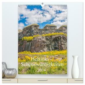 Helsinki – Sehenswürdigkeiten (hochwertiger Premium Wandkalender 2024 DIN A2 hoch), Kunstdruck in Hochglanz von pixs:sell,  pixs:sell