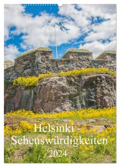 Helsinki – Sehenswürdigkeiten (Wandkalender 2024 DIN A2 hoch), CALVENDO Monatskalender von pixs:sell,  pixs:sell