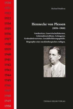 Hennecke von Plessen (1894–1968) von Buddrus,  Michael