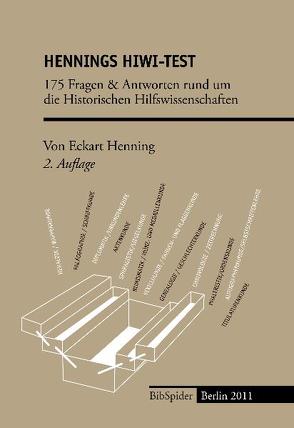 Hennings HiWi-Test 2. Auflage von Henning,  Eckart