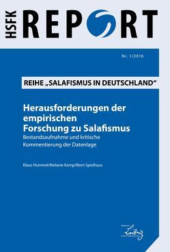 Herausforderungen der empirischen Forschung zu Salafismus von Hummel,  Klaus, Kamp,  Melanie, Spielhaus,  Riem