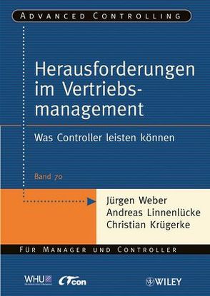 Herausforderungen im Vertriebsmanagement von Krügerke,  Christian, Linnenlücke,  Andreas, Weber,  Juergen