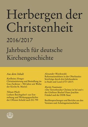 Herbergen der Christenheit 2016/2017 von Hein,  Markus, Wieckowski,  Alexander