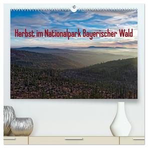 Herbst im Nationalpark Bayerischer Wald (hochwertiger Premium Wandkalender 2024 DIN A2 quer), Kunstdruck in Hochglanz von Enders,  Borg