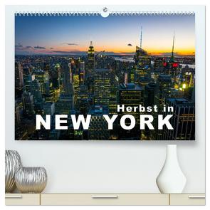 Herbst in New York (hochwertiger Premium Wandkalender 2024 DIN A2 quer), Kunstdruck in Hochglanz von Moehlig,  Hans-Peter