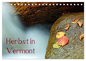 Herbst in Vermont (Tischkalender 2024 DIN A5 quer), CALVENDO Monatskalender von Enders,  Borg