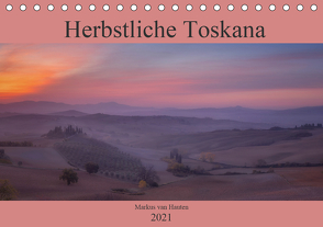 Herbstliche Toskana (Tischkalender 2021 DIN A5 quer) von van Hauten,  Markus