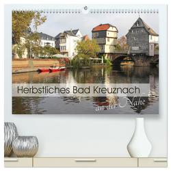 Herbstliches Bad Kreuznach an der Nahe (hochwertiger Premium Wandkalender 2024 DIN A2 quer), Kunstdruck in Hochglanz von Flori0,  Flori0