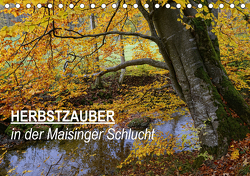 Herbstzauber in der Maisinger Schlucht (Tischkalender 2021 DIN A5 quer) von Frost,  Anja