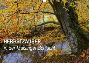 Herbstzauber in der Maisinger Schlucht (Wandkalender 2018 DIN A3 quer) von Frost,  Anja