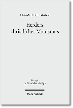 Herders christlicher Monismus von Cordemann,  Claas