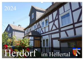 Herdorf im Hellertal (Wandkalender 2024 DIN A2 quer), CALVENDO Monatskalender von Behner,  Markus