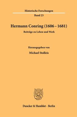 Hermann Conring (1606 – 1681). von Stolleis,  Michael