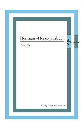 Hermann-Hesse-Jahrbuch, Band 15 von Limberg,  Michael