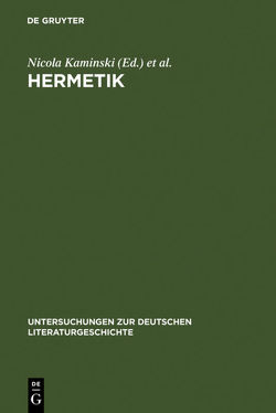 Hermetik von Drügh,  Heinz J, Herrmann,  Michael, Kaminski,  Nicola