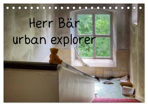Herr Bär urban explorer (Tischkalender 2024 DIN A5 quer), CALVENDO Monatskalender von Buchmann,  Oliver