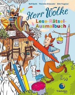 Herr Wolke – Lese-Rätsel-Ausmalbuch von Barth,  Rolf