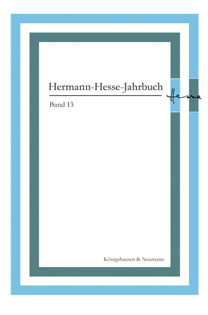 Herrmann-Hesse-Jahrbuch, Band 13 von Limberg,  Michael