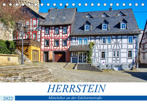Herrstein – Mittelalter an der Edelsteinstraße (Tischkalender 2022 DIN A5 quer) von Bartruff,  Thomas