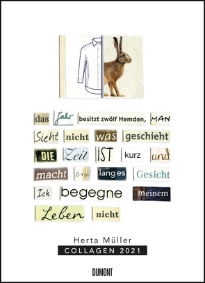 Herta Müller: Collagen 2021 – Poster-Kalender – Format 49,5 x 68,5 cm von Mueller,  Herta