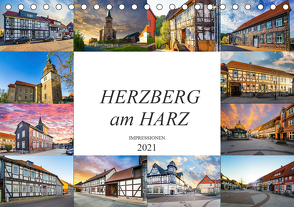 Herzberg am Harz Impressionen (Tischkalender 2021 DIN A5 quer) von Meutzner,  Dirk