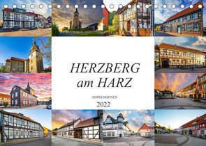 Herzberg am Harz Impressionen (Tischkalender 2022 DIN A5 quer) von Meutzner,  Dirk