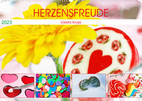 Herzensfreude (Wandkalender 2023 DIN A2 quer) von Kruse,  Gisela