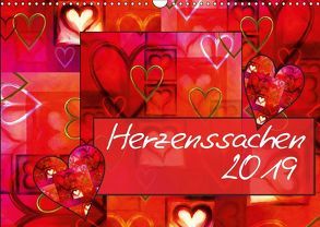 Herzenssachen (Wandkalender 2019 DIN A3 quer) von PaulaPanther