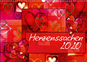 Herzenssachen (Wandkalender 2020 DIN A3 quer) von PaulaPanther