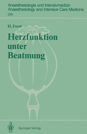 Herzfunktion unter Beatmung von Forst,  Helmuth