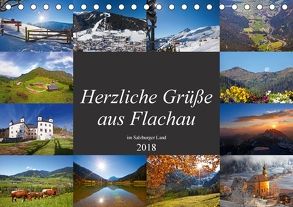 Herzliche Grüße aus Flachau (Tischkalender 2018 DIN A5 quer) von Kramer,  Christa